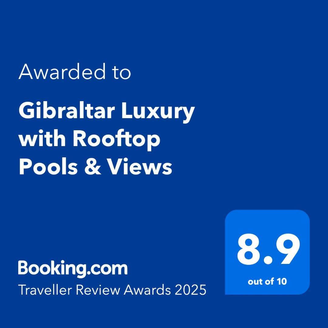 Gibraltar Luxury With Rooftop Pools & Views Kültér fotó